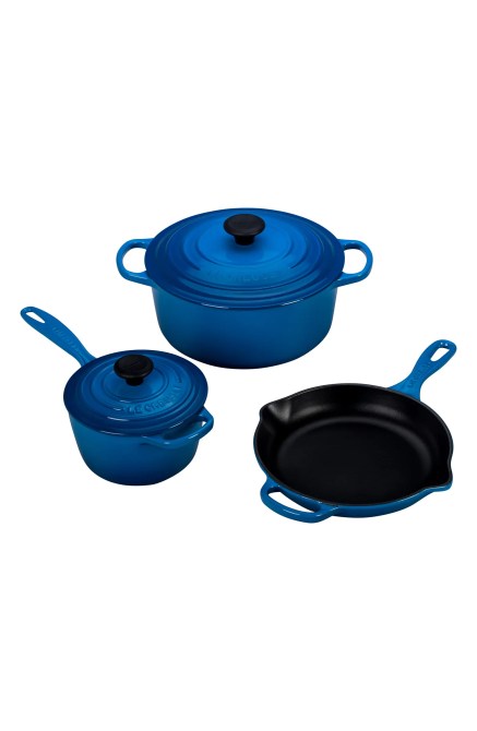 5-Piece Signature Enameled Cast Iron Cookware Set