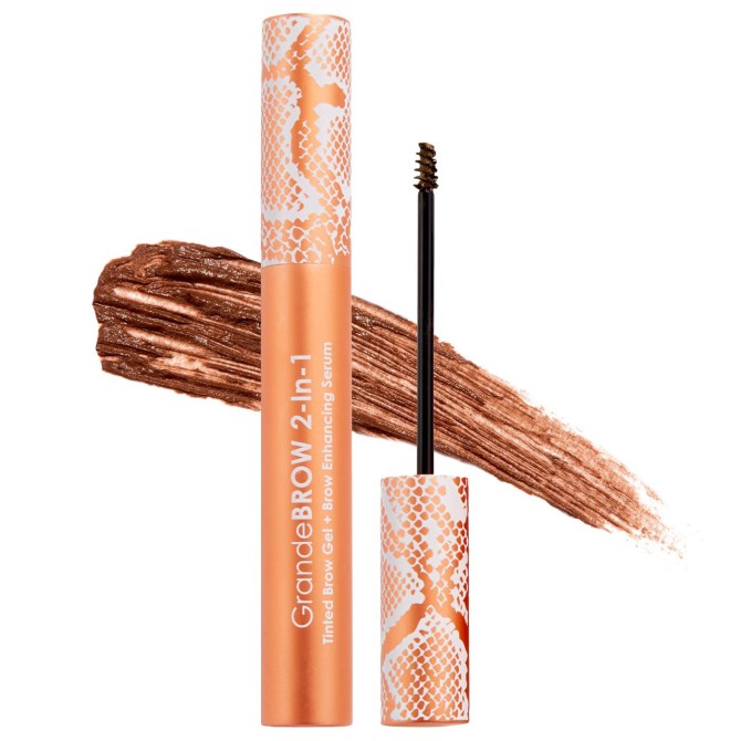 Grande Cosmetics GrandeBROW 2-In-1 Tinted Brow Gel + Brow Enhancing Serum