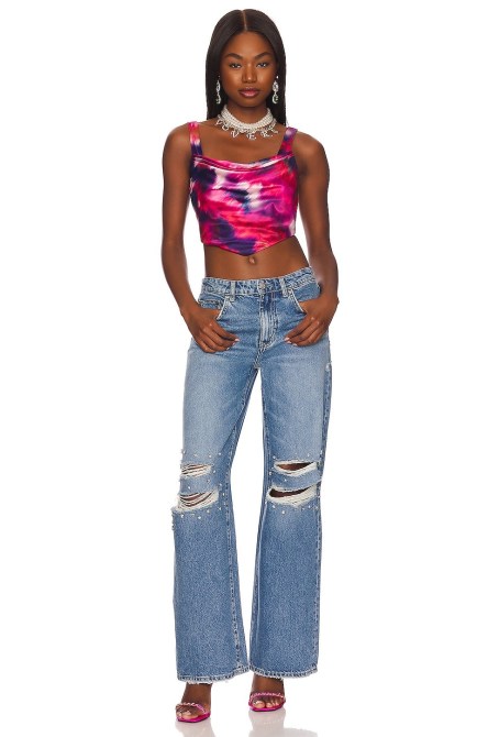 Lovers and Friends Kade Low Rise Extra Wide Leg Revolve