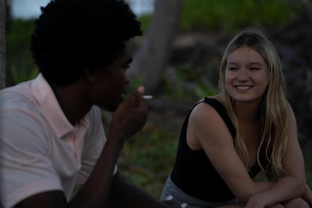 Edwin (Jayden Elijah) and Alison (West Duchovny)