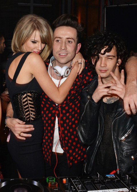 December 2014: Taylor Swift and Matty Healy are first linked