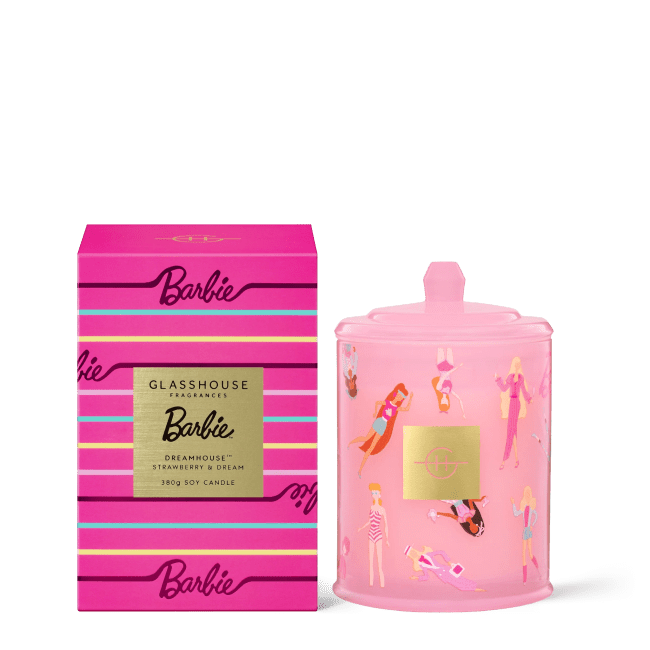 Glasshouse Fragrances "Barbie™
Dreamhouse™ Triple Scented Candle "