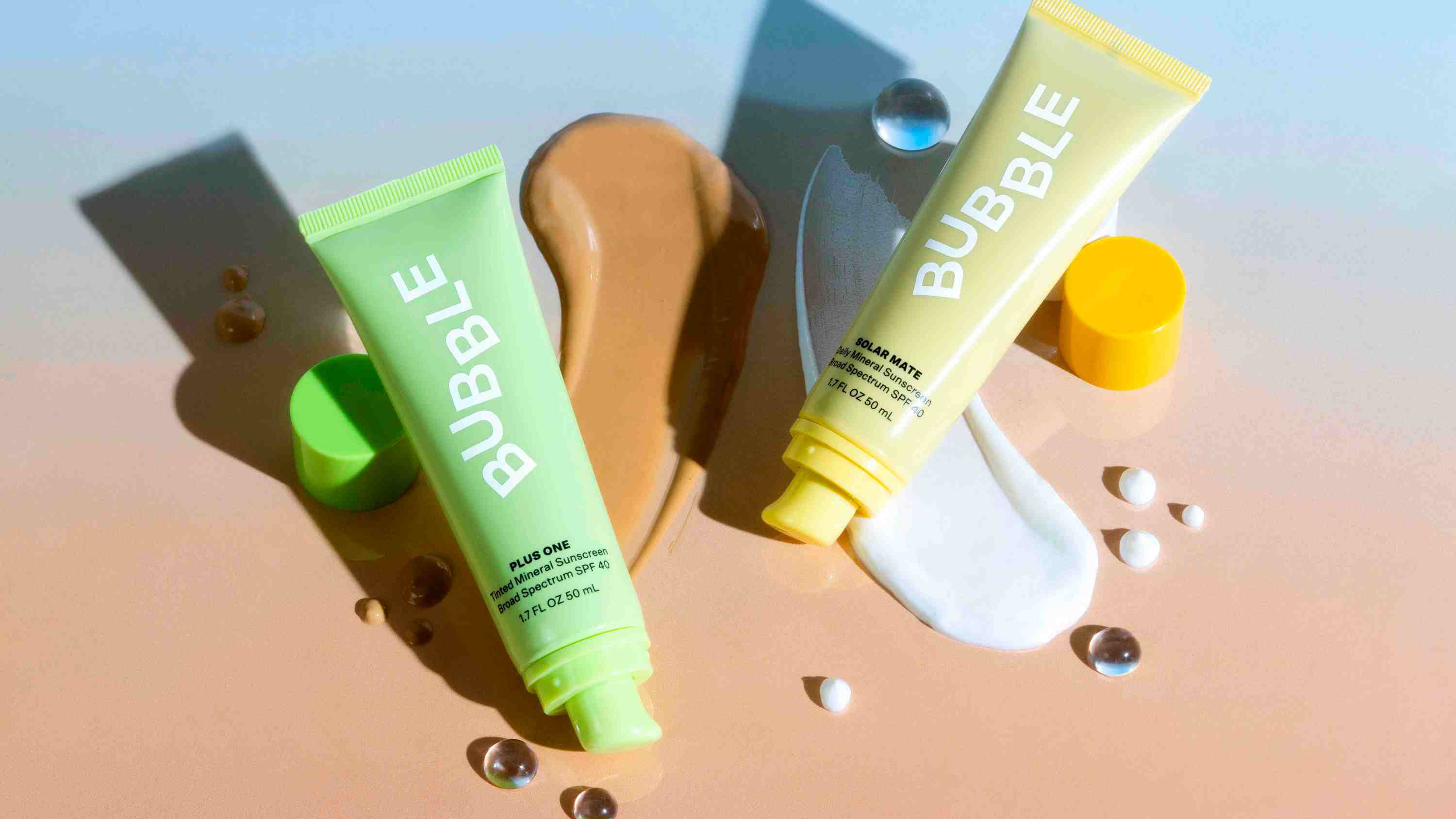 Bubble skincare spf