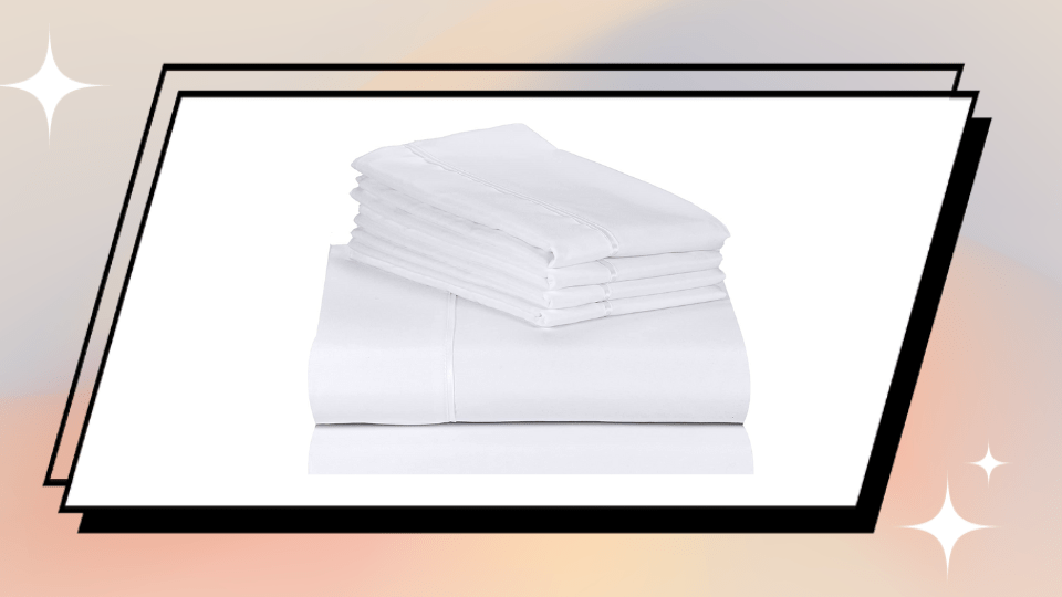 LuxClub 6 PC Bamboo Sheet Set