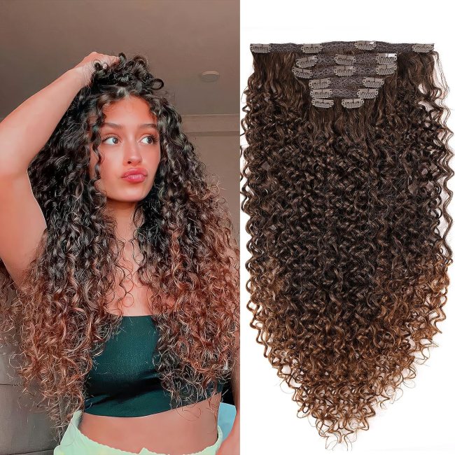 Synthetic Curly Hair Extensions