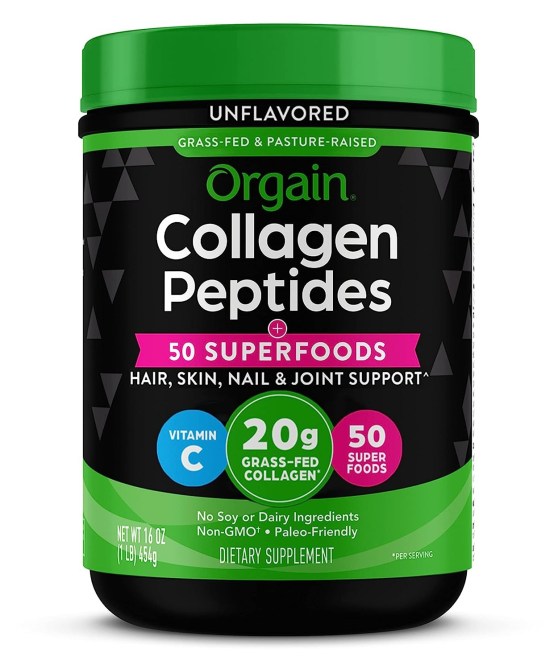Orgain Hydrolyzed Collagen Powder + 50 Organic Superfoods