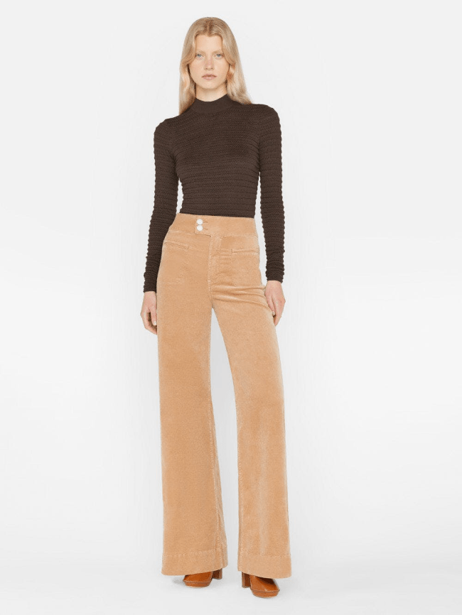 FRAME Le Hardy Wide Leg Corduroy
