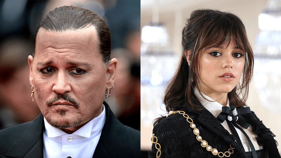 Johnny Depp, Jenna Ortega