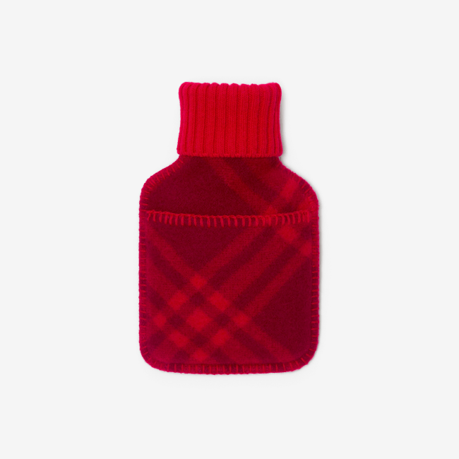Burberry Check Wool Hot Water Bottle