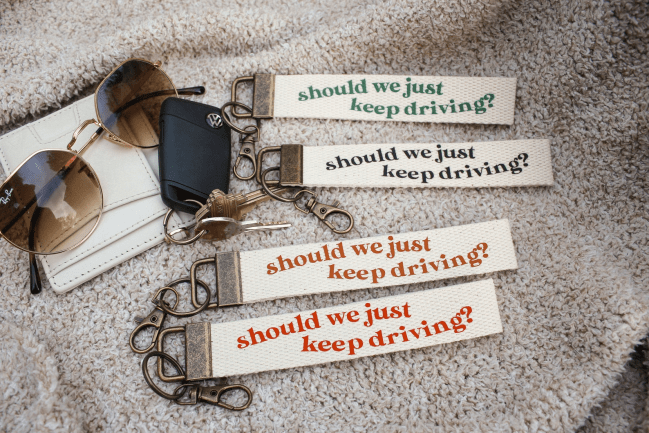 Harry Styles "Keep Driving" Keychain