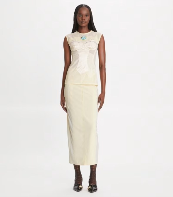 Tory Burch Mesh Top