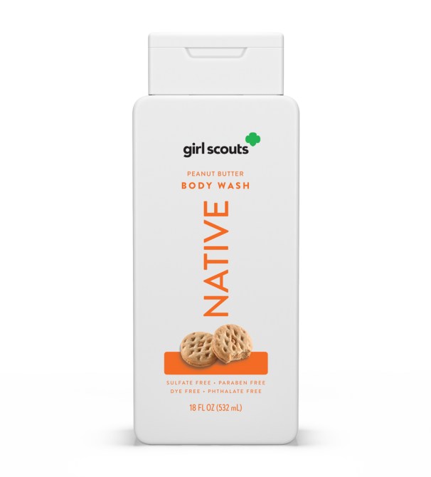 Native Limited Edition Girl Scout Peanut Butter Cookie Body Wash