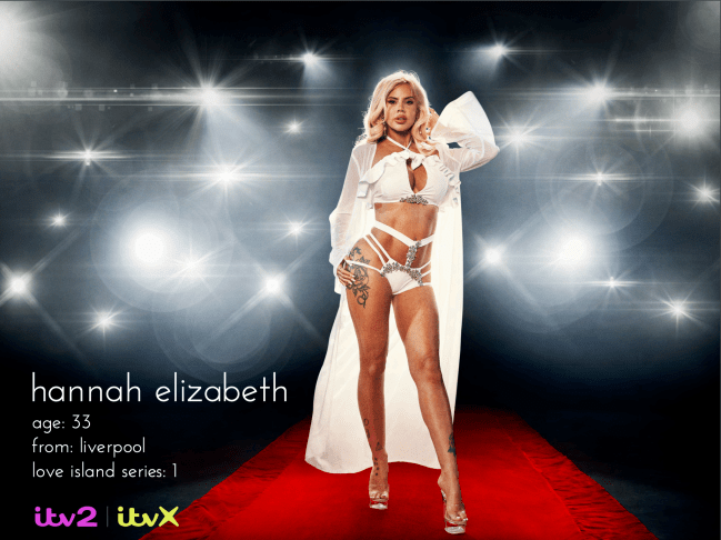 Hannah Elizabeth in Love Island All Stars