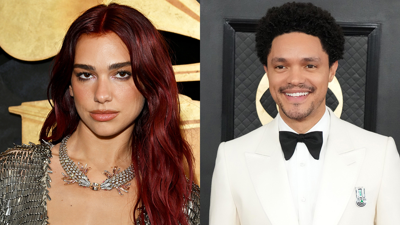 Dua Lipa, Trevor Noah - Grammys 2024