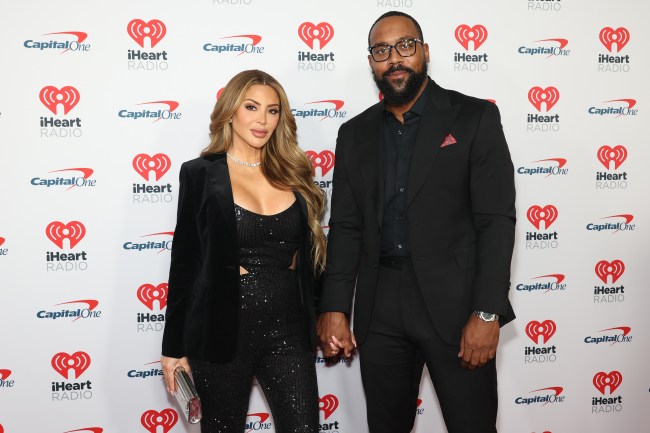 Larsa Pippen and Marcus Jordan attend KIIS FM's iHeartRadio Jingle Ball 2023 Presented by Capital One at The Kia Forum on December 01, 2023 in Inglewood, California.