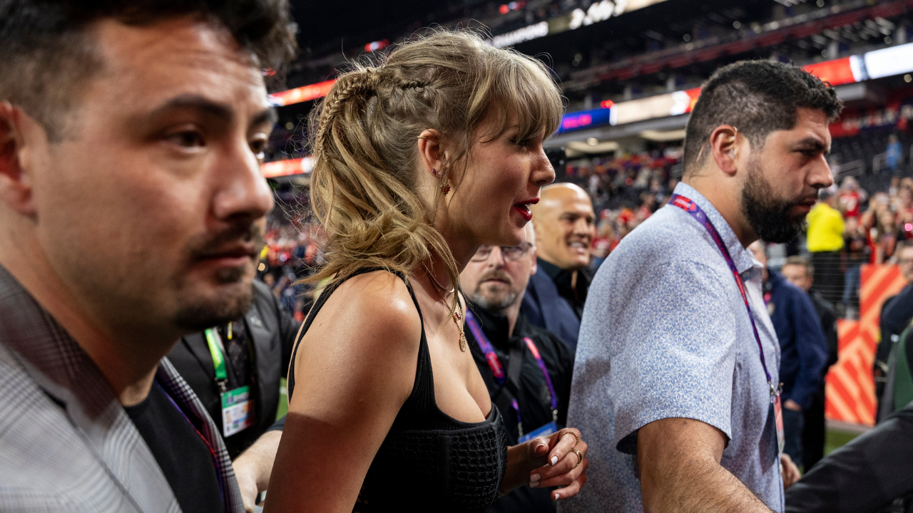Taylor Swift’s Super Bowl Hair Was Tortured Poets Department Easter Egg