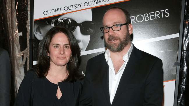 Elizabeth Cohen and Paul Giamatti