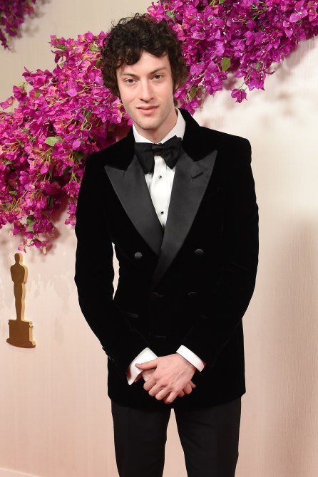 Dominic Sessa at the Oscars in Los Angeles, California.