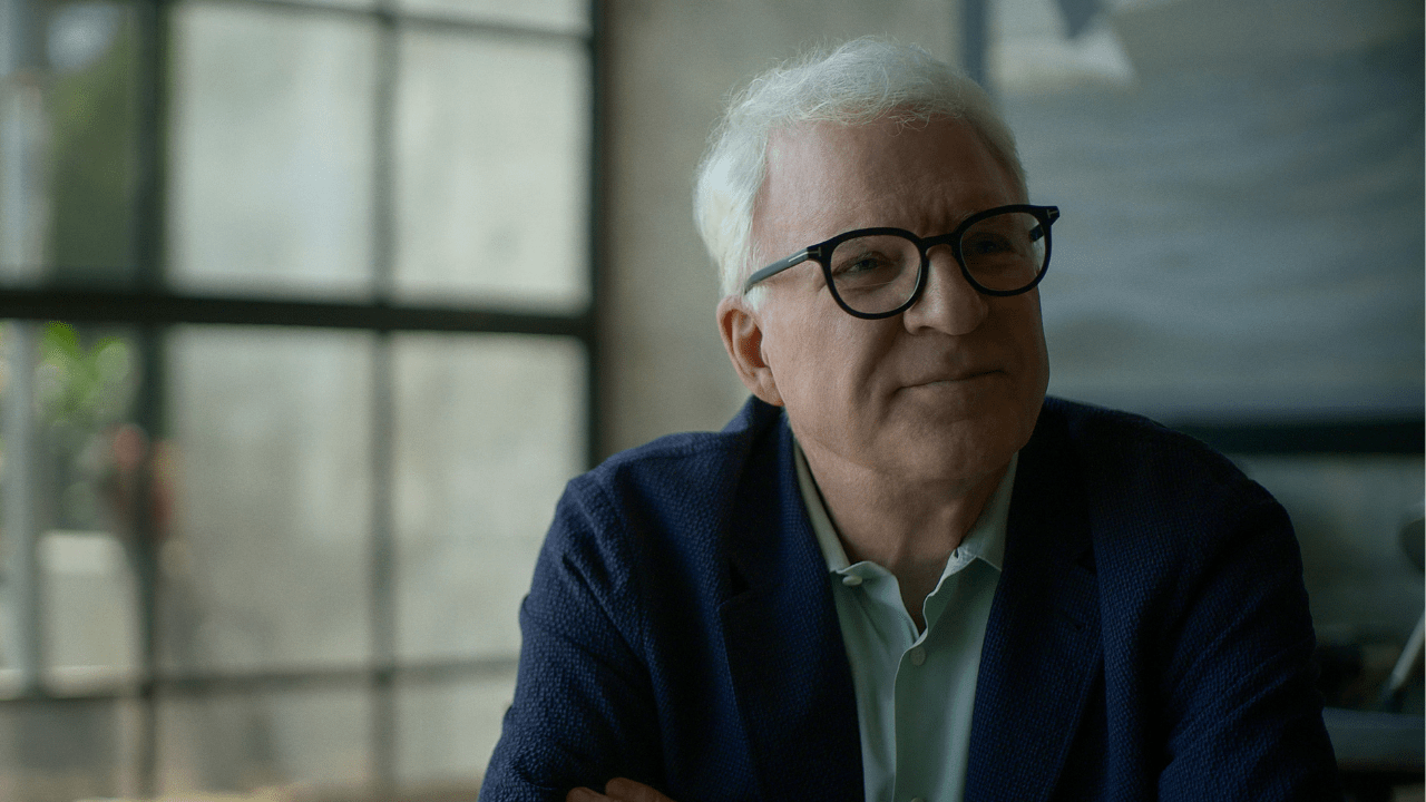 Steve Martin in STEVE! (martin) a documentary in 2 pieces on Apple TV+.