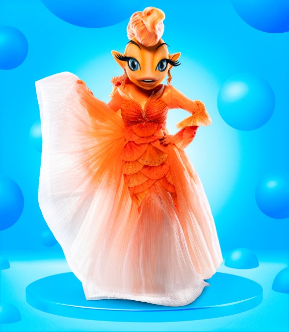 THE MASKED SINGER: Goldfish.