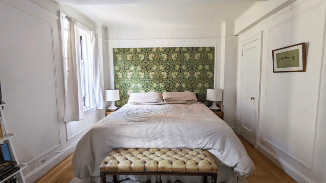 Spoonflower wallpaper review