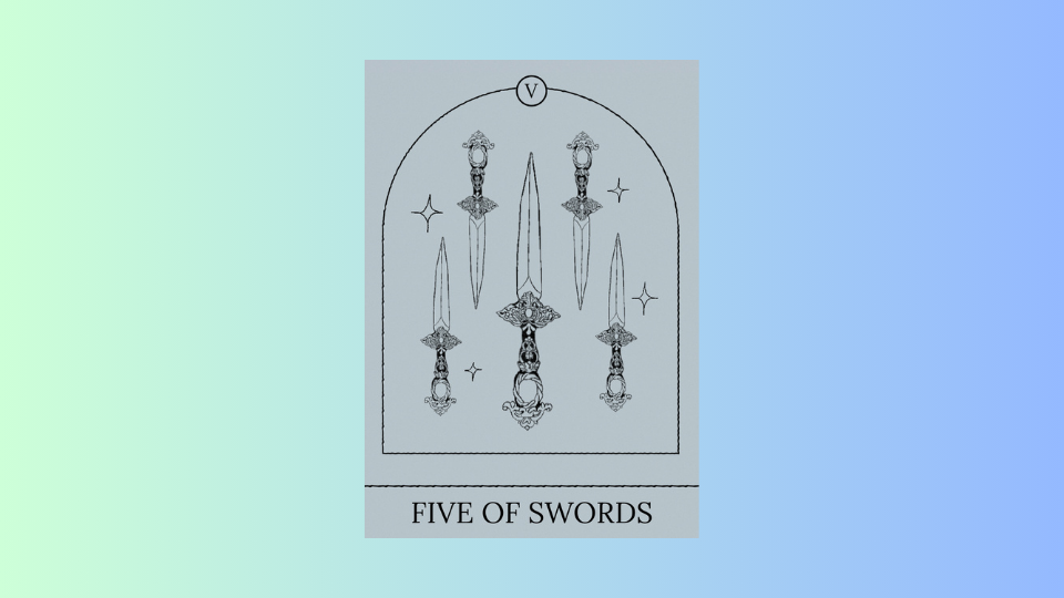 5 of Swords Tarot
