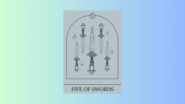5 of Swords Tarot