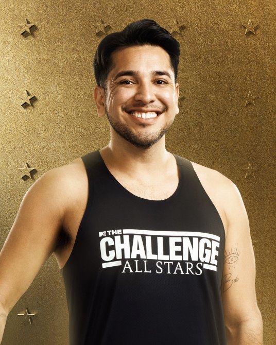Derek Chavez from The Challenge: All Stars, season 4, streaming on Paramount+, 2024.