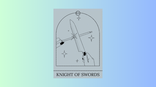 Knight of Swords Tarot