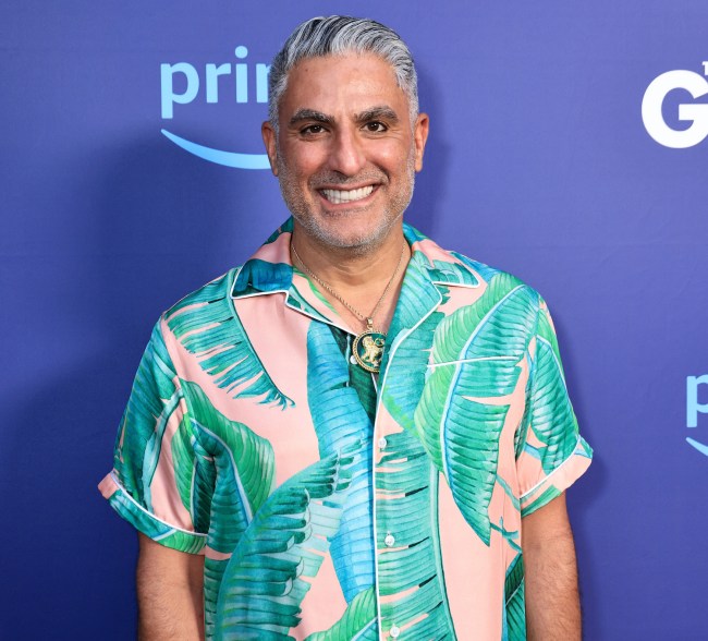 Reza Farahan attends The GOAT Los Angeles Tastemaker Event at Ysabel on April 30, 2024 in West Hollywood, California.