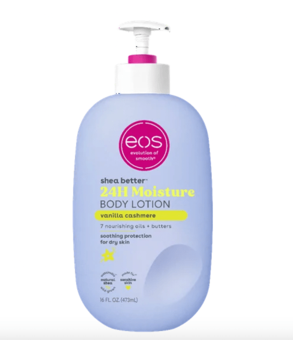 eos vanilla cashmere body lotion