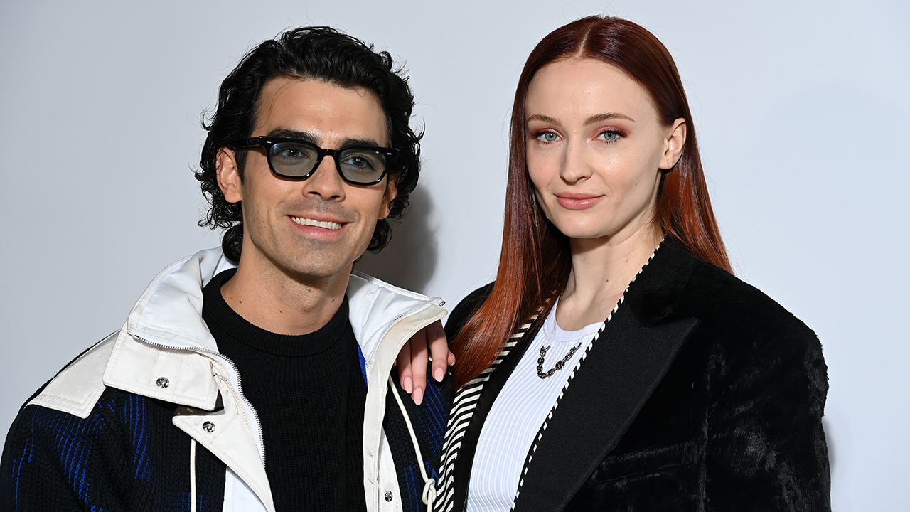 Joe Jonas and Sophie Turner attend the Louis Vuitton Womenswear Fall/Winter 2022/2023 show as part of Paris Fashion Week on March 07, 2022 in Paris, France.