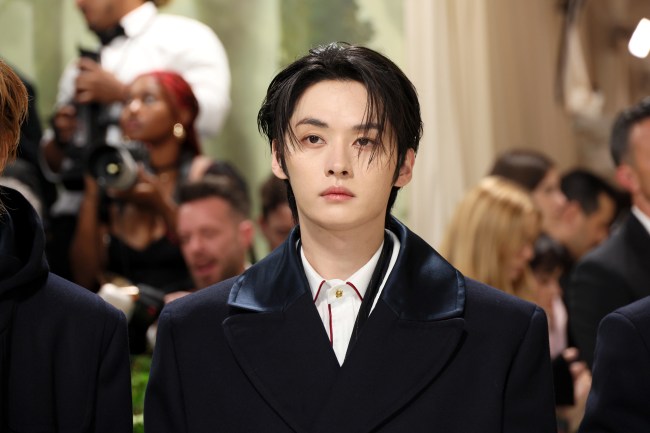 NEW YORK, NEW YORK - MAY 06: Lee Know of Stray Kids attends The 2024 Met Gala Celebrating "Sleeping Beauties: Reawakening Fashion" at The Metropolitan Museum of Art on May 06, 2024 in New York City.