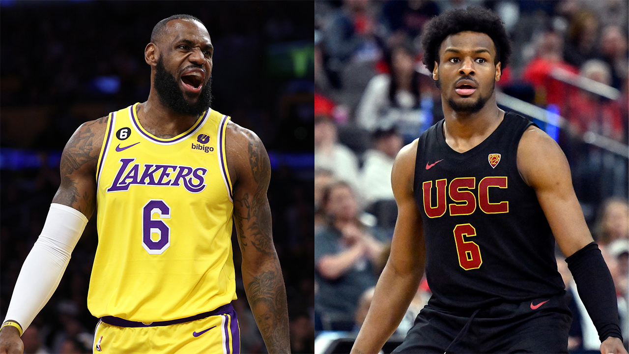 Bronny James' Projected Lakers Contract is Drastically Less Than His Dad LeBron's
