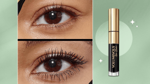 L'Oreal Paris Voluminous Noir Balm Volumizing Mascara Before & After Photos and mascara product image