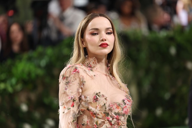 Dove Cameron attends The 2024 Met Gala Celebrating "Sleeping Beauties: Reawakening Fashion" at The Metropolitan Museum of Art on May 06, 2024 in New York City.