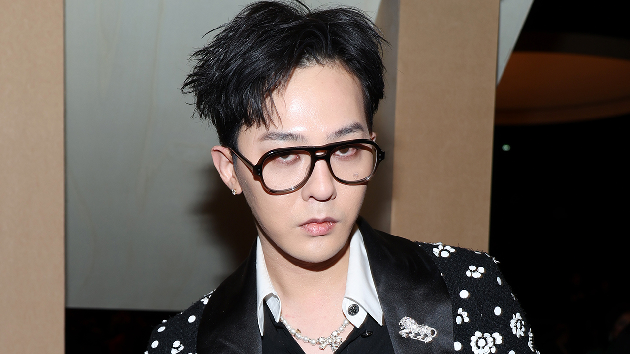 Editorial use please seek approval from Fashion House) G-Drago attends the Chanel Haute Couture Spring Summer 2023 show as part of Paris Fashion Week on January 24, 2023 in Paris, France.