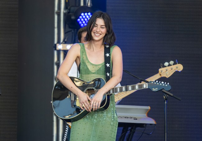 Gracie Abrams is seen at "Jimmy Kimmel Live!" on June 20, 2024 in Los Angeles, California.