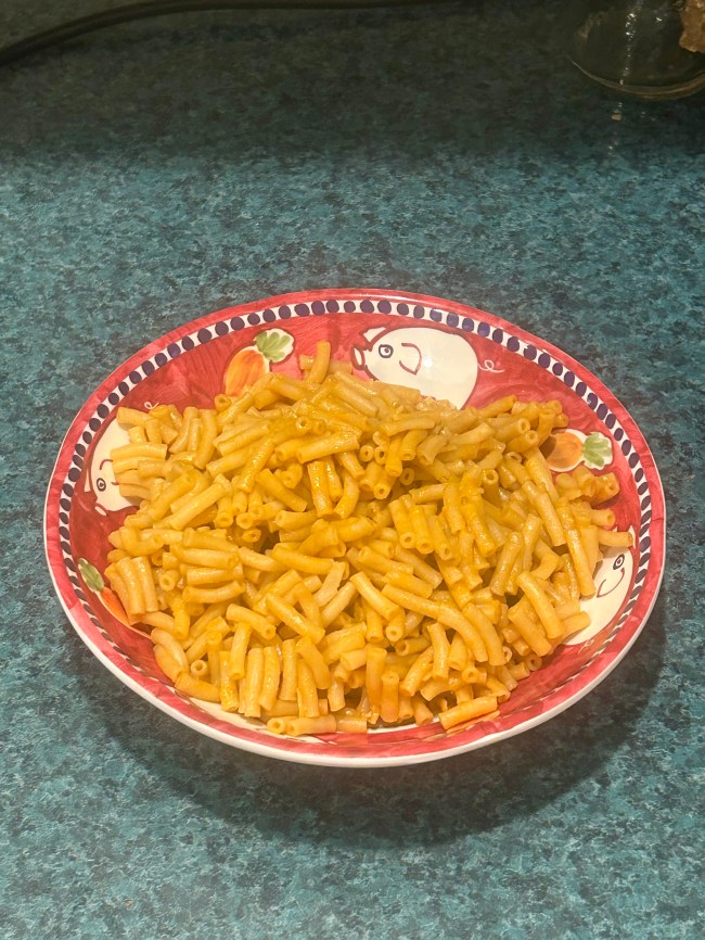 A bowl of Mac and Cheese