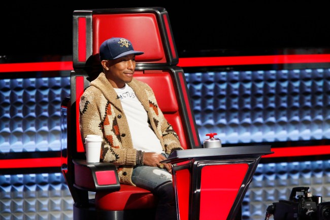 THE VOICE -- "Knockout Rounds" -- Pictured: Pharrell Williams --