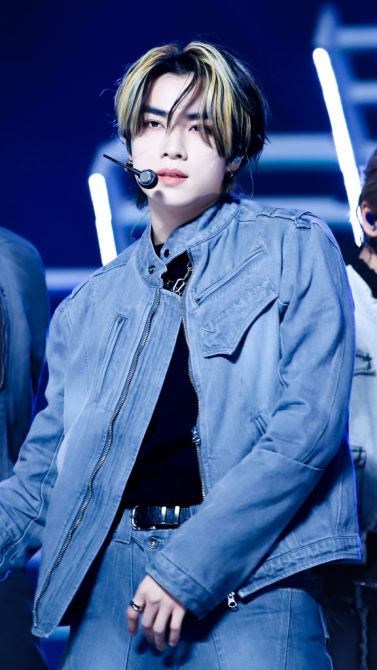 XiaoJun of WayV is performing during MBC music program 'Show Champion' at MBC Dream Center on November 08, 2023 in Goyang, South Korea.