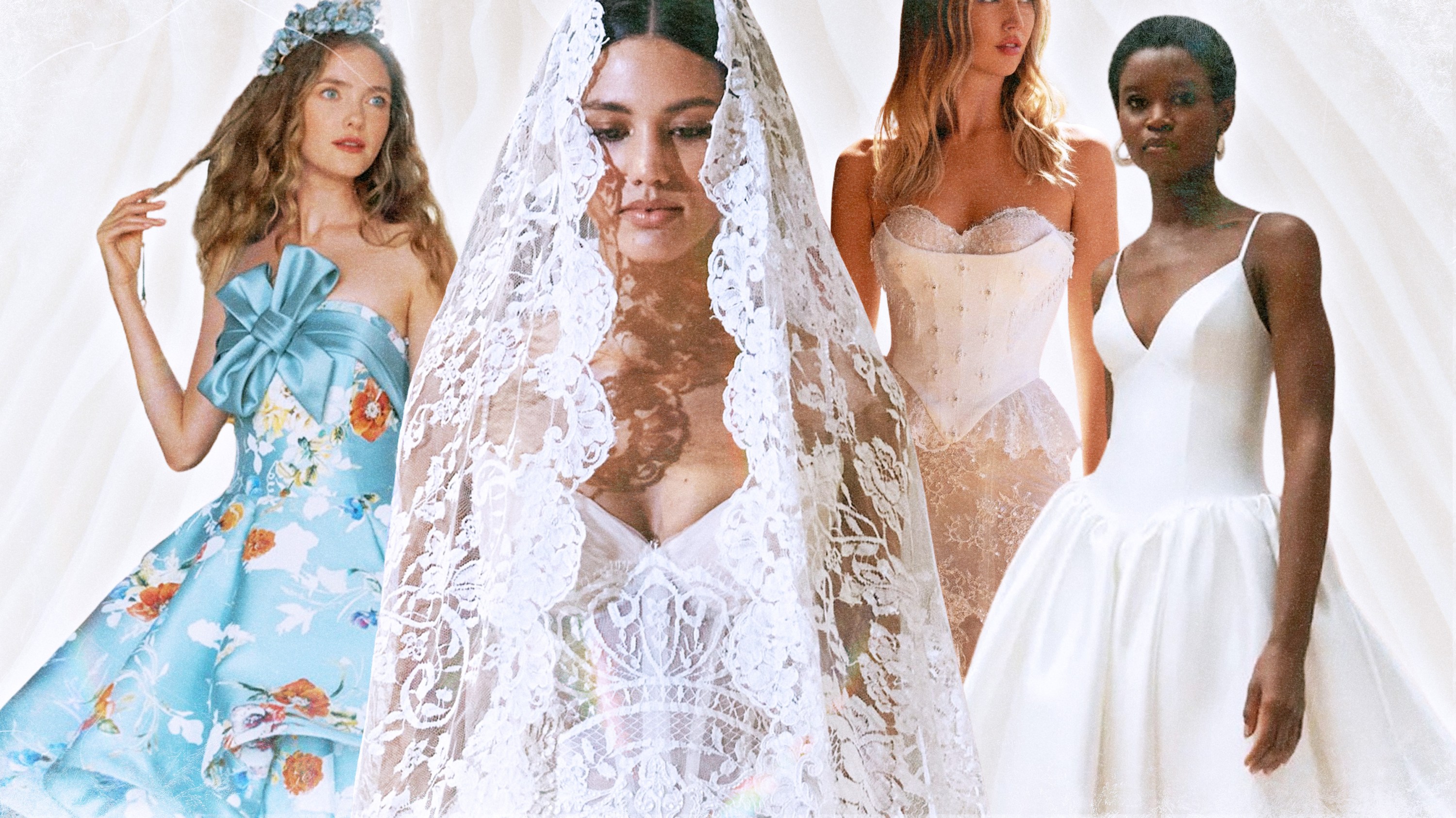 Jenny Yoo; Galia Lahav Bridal; Sareh Nouri; Yuliia Lobachova wedding dresses
