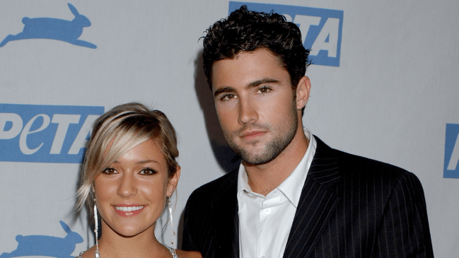 Kristin and Brody Jenner