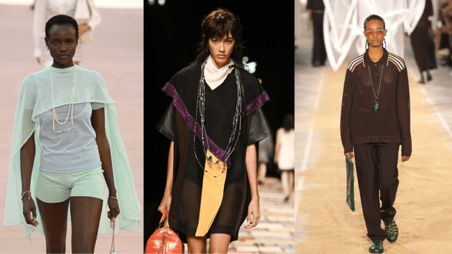 Long chains for jewelry trends 2025