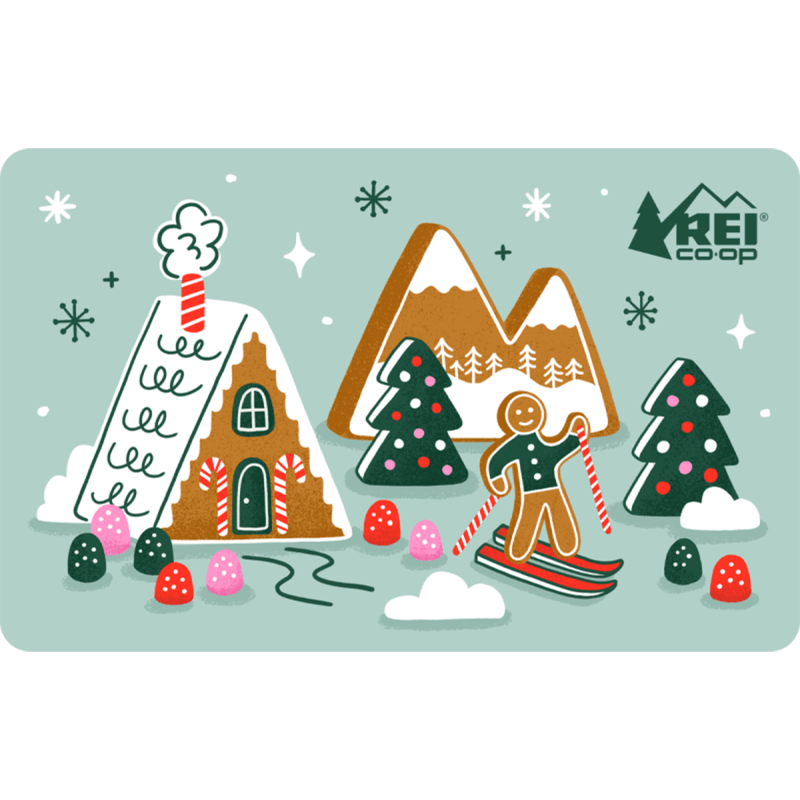 REI Gift Card Gingerbread