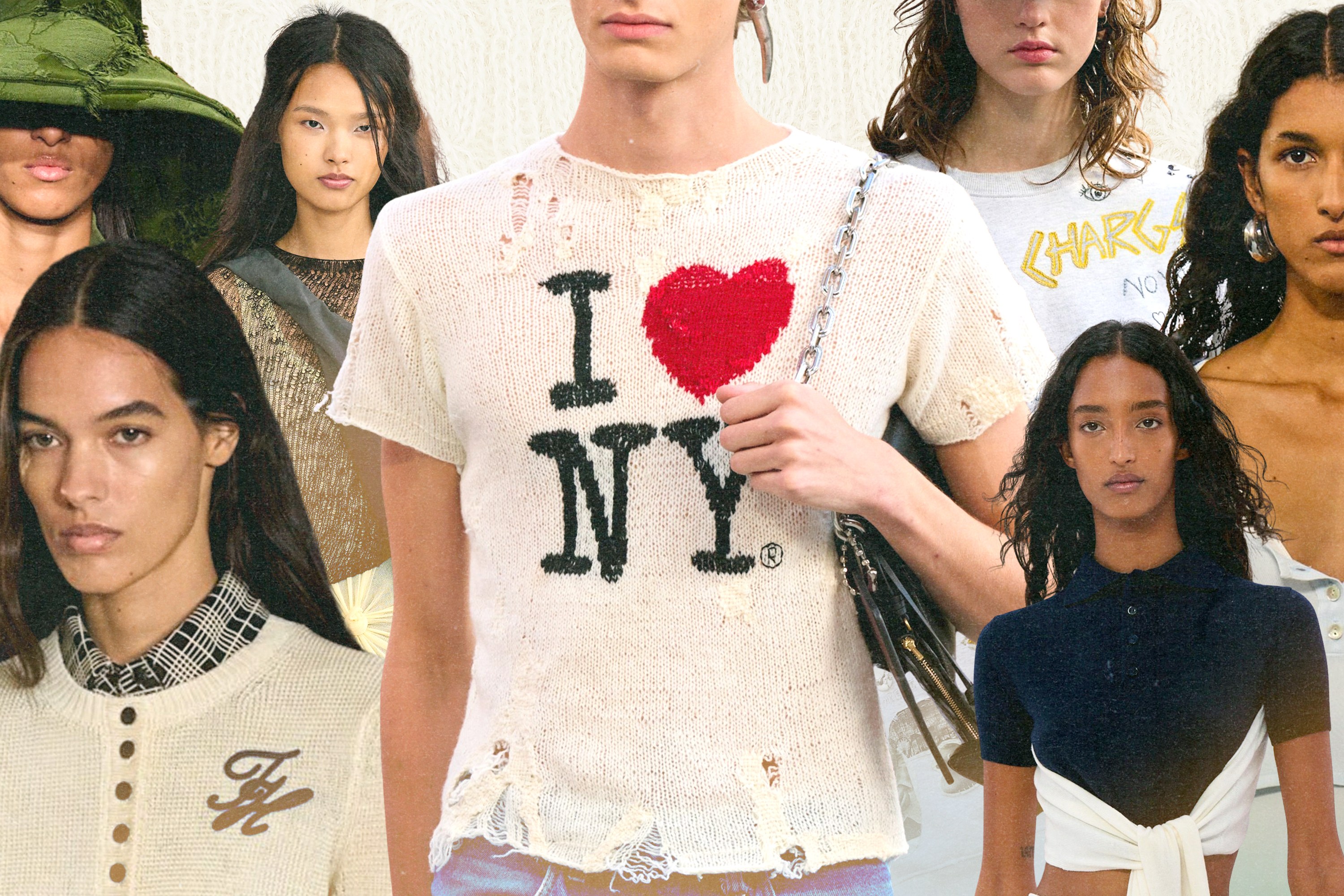 Coach, Tommy Hilfiger, Loewe, Gucci, and Brandon Maxwell.