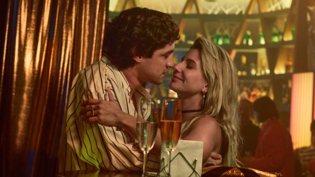 Ayrton Senna and Adriane Galisteu in Netflix's Senna