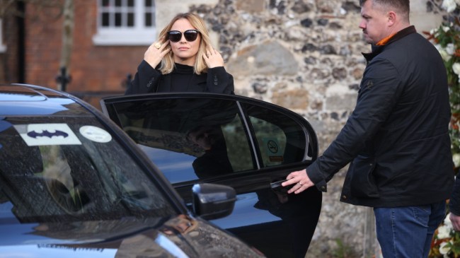 Kimberly Walsh at Liam Payne's Funeral
