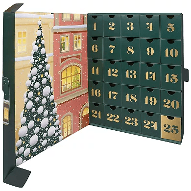 Holiday Advent Calendar Candle Set from Kohl's