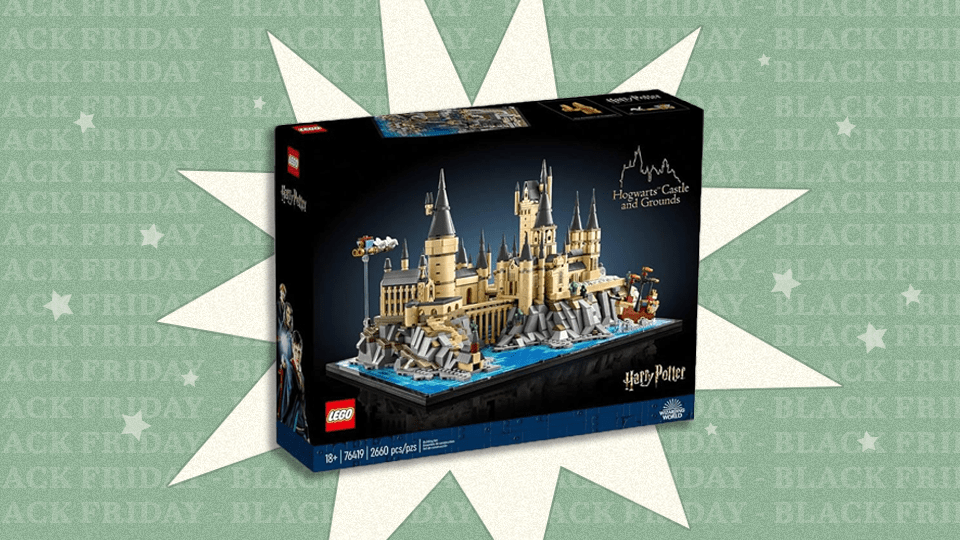 Harry Potter Hogwarts Castle LEGO Set Box